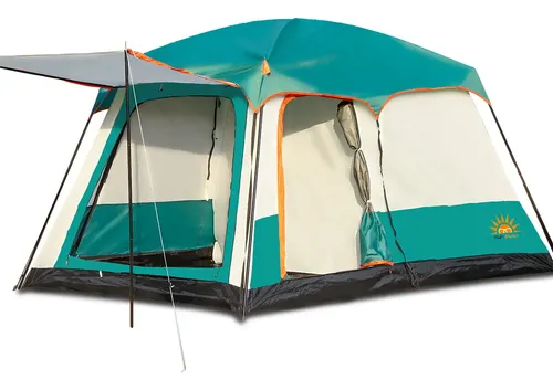 New Hawaii Barraca Camping Acampamento Impermeável 4-6 Pessoas Grande Família 3.
