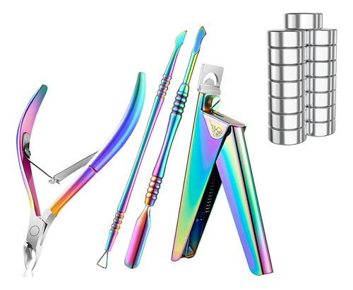 Kit De 4 Herramientas Para Manicura, Alicates Para Pedicura,