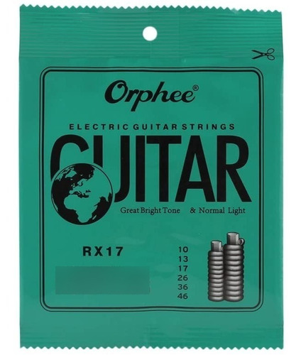 Encordado Guitarra Eléctrica Orphee Rx17 10 46