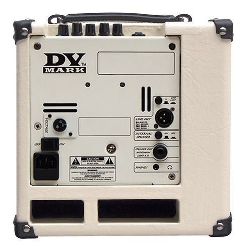 Imagen 3 de 3 de Amplificador DV Mark Jazz Series DV Little Jazz Transistor para guitarra de 50W color crema 120V/240V