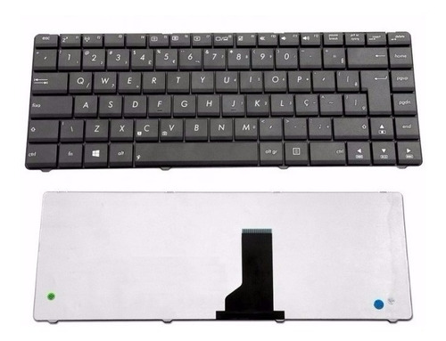 Teclado Para Asus Compatível P/n: 04gn0n1kbr00-2 Version: Br