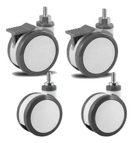 Comprar 5 Rodizio Hospitalar 100 Mm Parafuso 3 C\u002Ffreio + 2 S\u002Ffreio