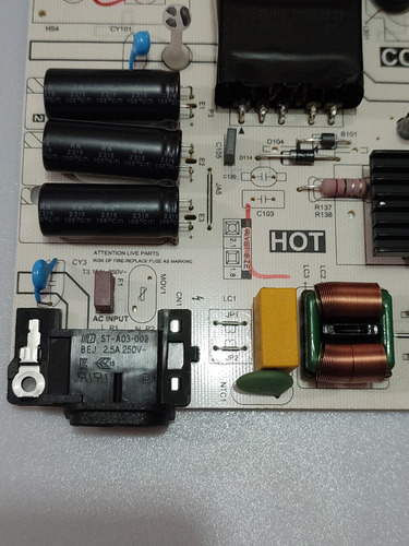 Fuente Jvc Si50urf Pw.a90w2.781 (Usado)