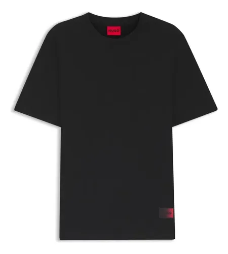 Playera Para Hombre Hugo Punto De Algodón Y Logos Degradados