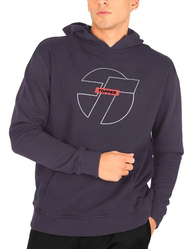 Buzo Topper Hoodie Rtc Men Loose Urb Hombre Asfl70