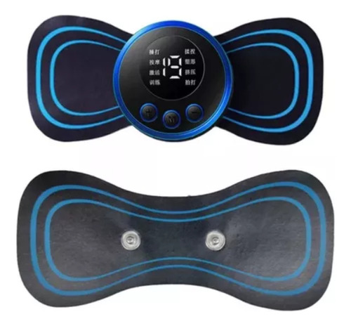 Mini Masajeador Electroestimulador Recargable Tipo Mariposa