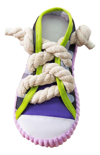 Juguete Para Morder Para Perros, Borde De Zapato Morado