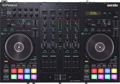 Controlador Híbrido Dj Roland Dj-707m-consola Sonido En Vivo