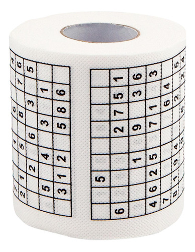 Rollo De Papel Higiénico Sudoku, Papel Higiénico