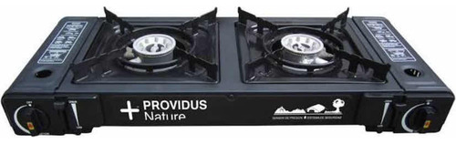 Cocinilla Camping Doble Plato Providus Certificada +1recarga