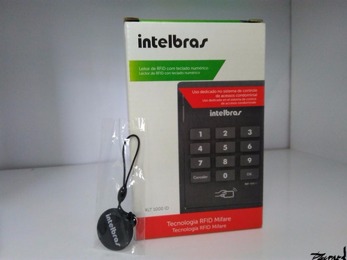 Leitor Rfid Com Teclado Xlt 1000 Id Intelbras