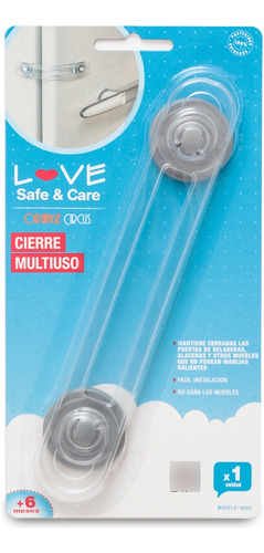 Traba Puerta Multiuso Love 8850 Seguridad Bebe