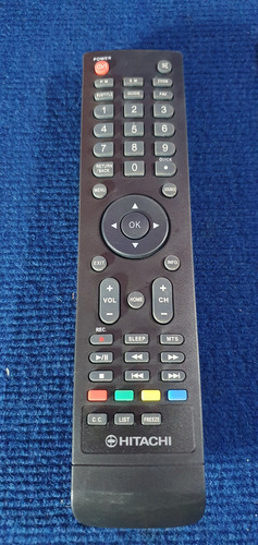 Control Remoto Original Hitachi Chd Le39 Smart04 Chd Le40sma (Usado)