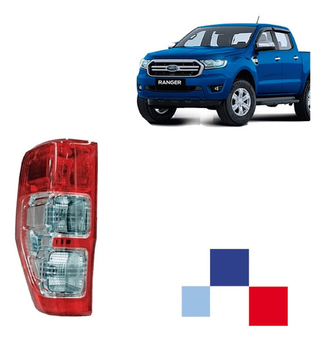 Foco Farol Trasero Ford Ranger 2013-2021