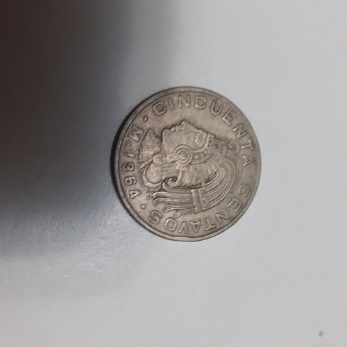 Moneda Mexicana 50 Centavos 1964
