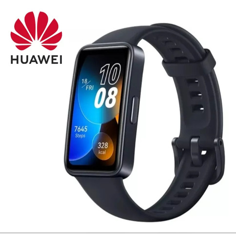 Smartband Huawei Band 8, Design Ultra-fino, Preto