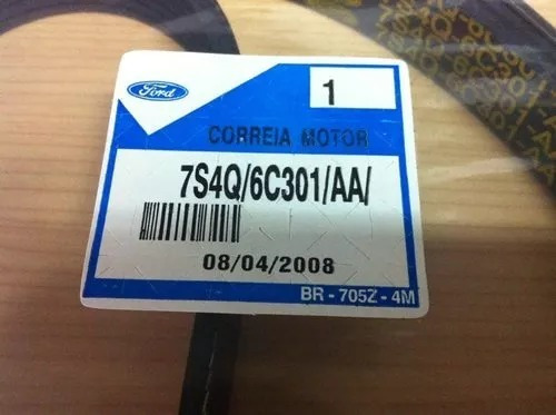 Imagen 1 de 4 de Correa Unica Ford Fiesta 2008 2009 2010 2011 2012 2013 #301