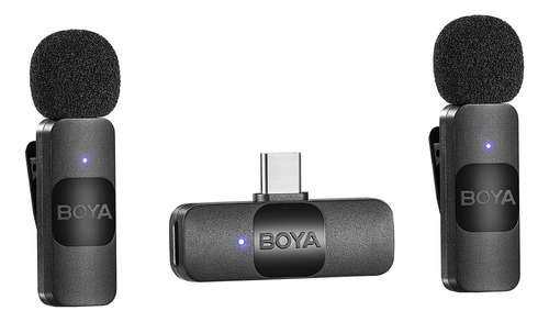 Sistema De Micrófono Inalámbrico Boya By-v20, Mini Micrófon