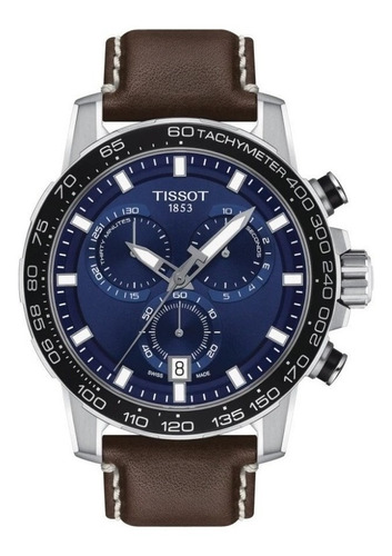 Relógio Tissot Supersport T125.617.16.041.00 Azul Marrom