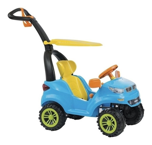 Imagem 1 de 5 de Carrinho Infantil Andador Push Car Easy Ride Azul Biemme