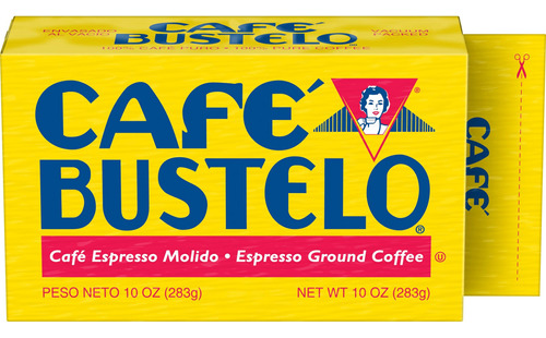 Cafe Bustelo Espresso Ladrillo De Cafe Molido Tostado Oscuro