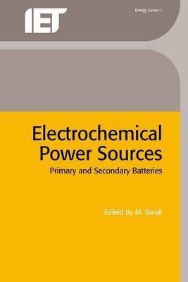 Libro Electrochemical Power Sources : Primary And Seconda...