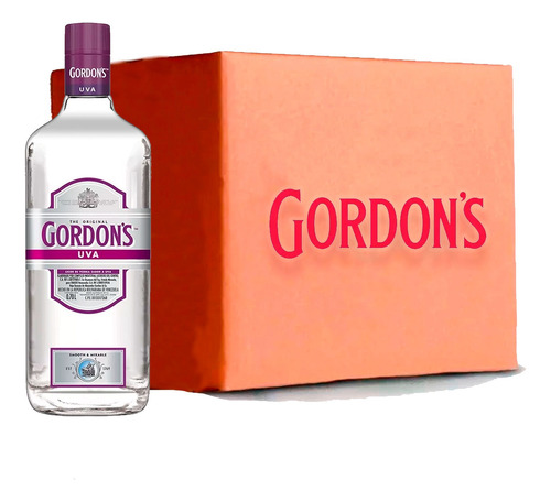 Vodka Gordon's Uva 700ml Caja 12 Unds