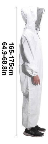 Traje Protector De Abejas Ropa De Apicultura Ropa Con Capuch