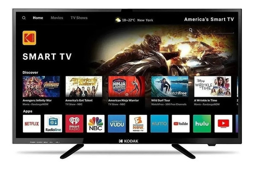 Imagen 4 de 7 de Smart Tv 32 Pulgadas Hd Kodak Smartvision Led 32 110v/240v