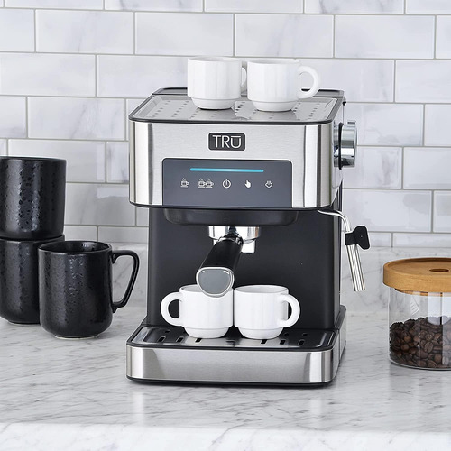 Cafetera Tru, Táctil, Semi Automática, 850 W, 15 Bar