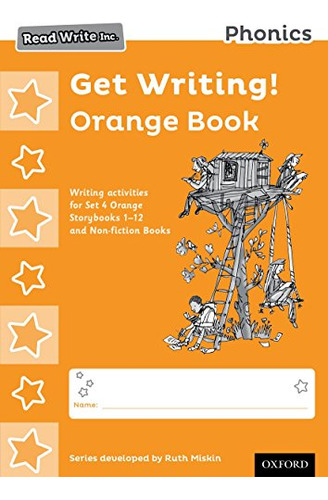 Pack 10 Read Write Inc Phonics Get Writing Orange Book - Mis