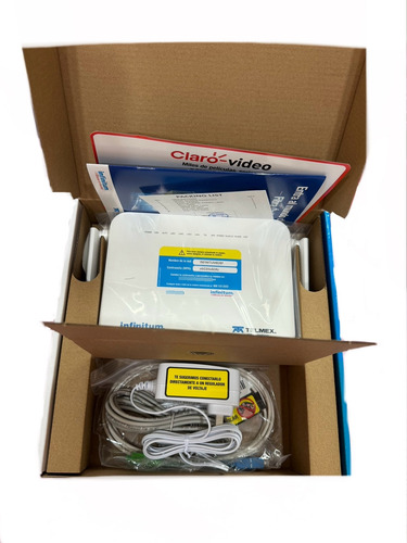 5 Módem Ont Router Fibra Optica, Marca Nokia Mod. G-1425g-b Blanco