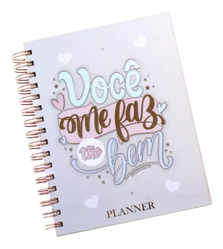 Planner grampeado - Chegou minha Vez - Merci