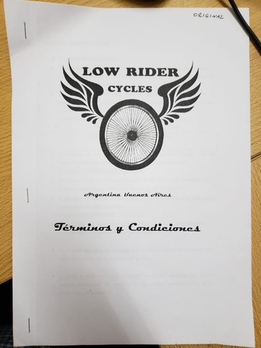 Low Rider Cycles