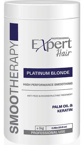 Expert Hair Platinum Blonde Volume & Frizz Reducing Capilarr