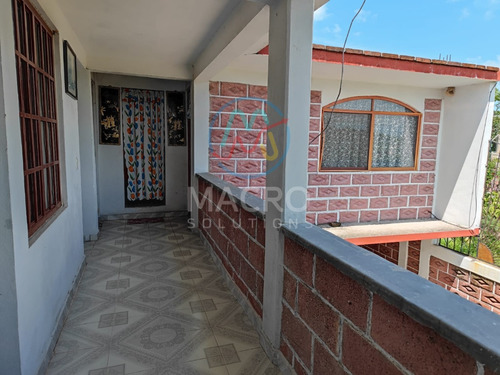 Casa En Venta En Col. Puxtla Con Amplio Jardín Y 7 Habitaciones