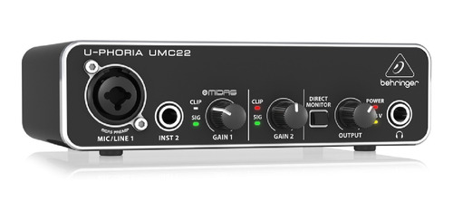 Imagen 2 de 4 de Interfaz de audio Behringer U-Phoria UMC22