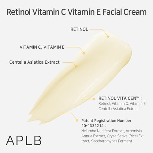 Crema Facial Aplb Con Retinol Y Vitamina C Y Vitamina E | Re