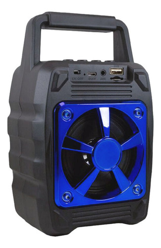 Parlante Portátil Bluetooth Radio Fm/usb/micro Sd/auxiliar