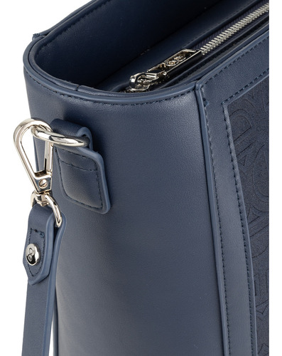 Bolsa Tote Cloe Oreli Grande Color Azul marino