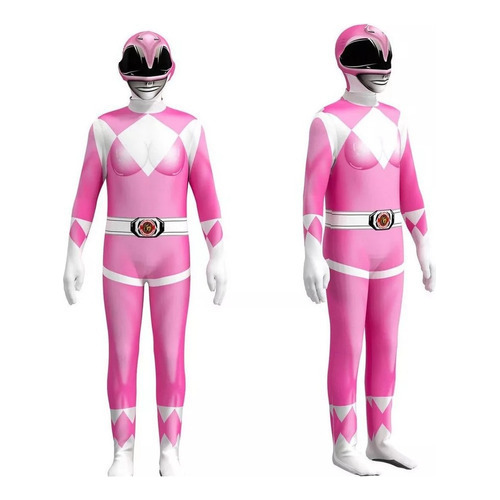 Traje De Cosplay Mighty Morphin Power Rangers Para Niño/adul 1