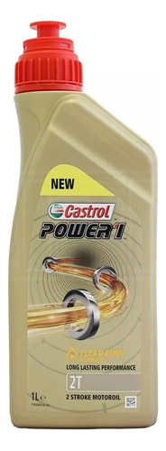 Aceite Castrol Power 1 2t 100% Sintentico Stinger Motos