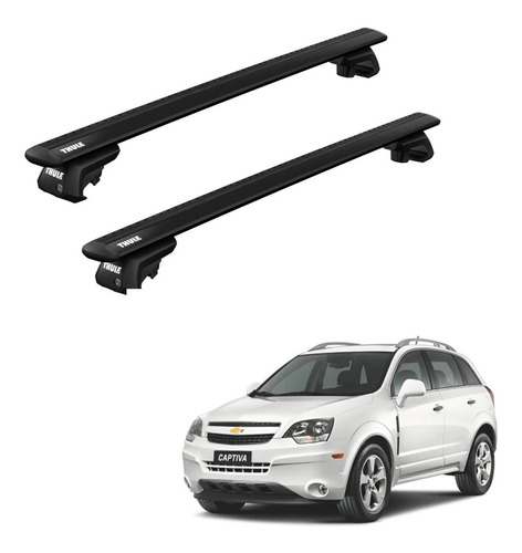 Rack Bagageiro Thule Evo Chevrolet Captiva Suv 2008 Á 2017