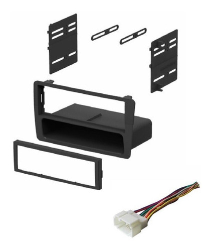 Asc Audio Car Stereo Dash Kit Mazo Cable Para Instalar Din