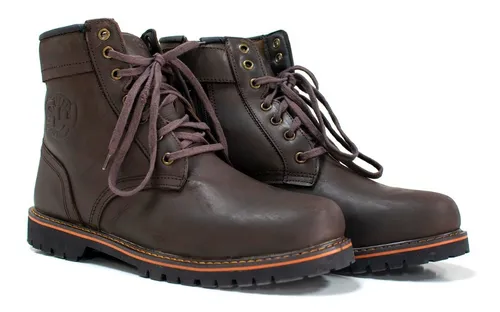 Botas Moto Warrior Urban Urbanas Diarias Marron