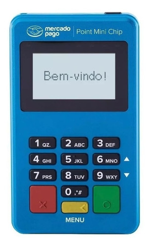 Imagem 1 de 6 de Point Mini Chip - A Maquininha De Cartão Do Mercado Pago Wi-fi & Chip Não Precisa De Celular