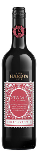 Vino Tinto Hardy Stamp Shiraz - Cabernet Sauvignon 750 Ml
