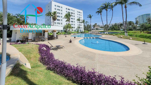 Cad Kabah 803. Departamento En Renta Vacacional Con Terraza En Acapulco Diamante