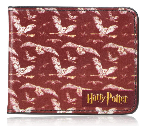 Billetera De Harry Potter Plegable Con Hebilla Y Hebilla Par