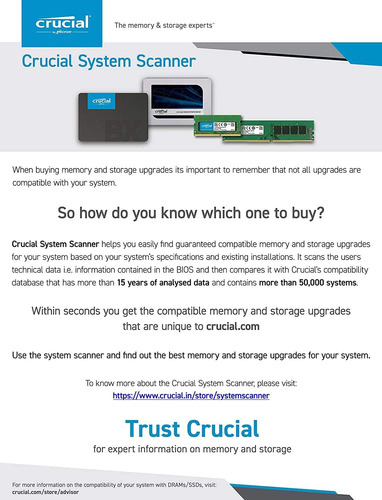 Crucial Ram 4gb Ddr4 2666 Mhz Cl19 Memoria Portátil